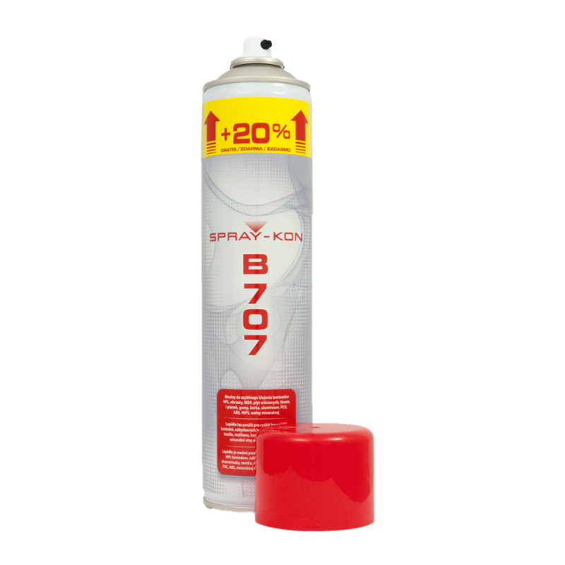 KLEJ kontaktowy SPRAY-KON    B707   600ml
