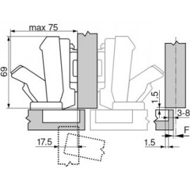 ZAWIAS B CLIP  170' 1/2    DB    71T6650