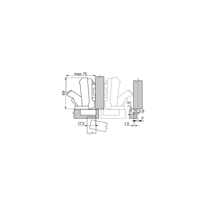 ZAWIAS B CLIP  170' 1/2    DB    71T6650