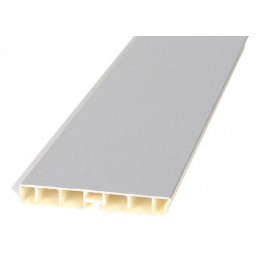 LISTWA COKÓŁ VOLPATO 100  SZLIF  (aluminium szczotkowane)    4m
