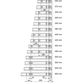 PROMO PROWADNICA TANDEM 560H6000C  BEZ BLUMOT  ***