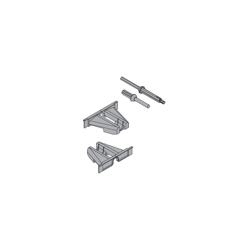 BLUM zębatka do relingu synchronizacji legrabox i movento na tip-on T57.7400 BLUM zębatka do relingu synchronizacji legrabox i movento na tip-on T57.7400