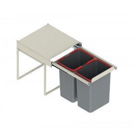 POJEMNIK NA ŚMIECI R  45  JC607 2x20L wysoki  