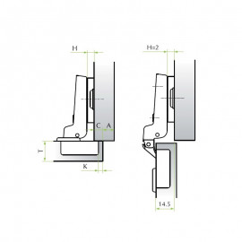 ZAWIAS FGV NAKŁADANY  DB       SLIDE KR8