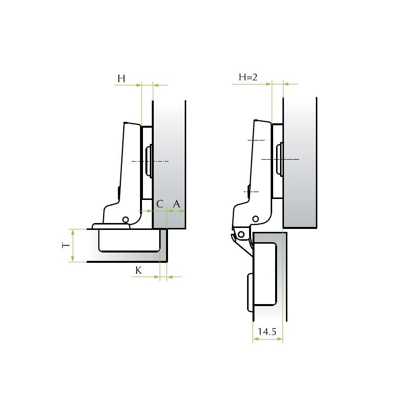 ZAWIAS FGV NAKŁADANY  DB       SLIDE KR8