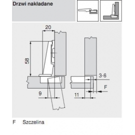 ZAWIAS B MODUL  100'  DN         91M2550