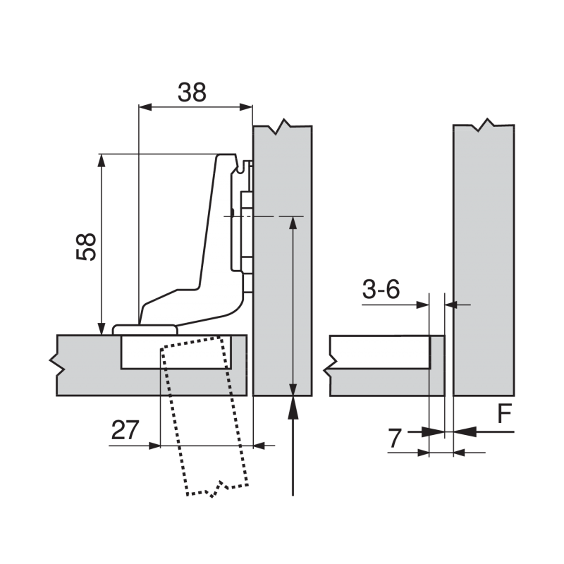 ZAWIAS B MODUL  100'  DW         91M2750