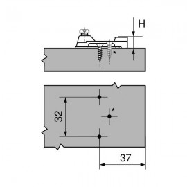PROWADNIK B MODUL 193L6100 H-0