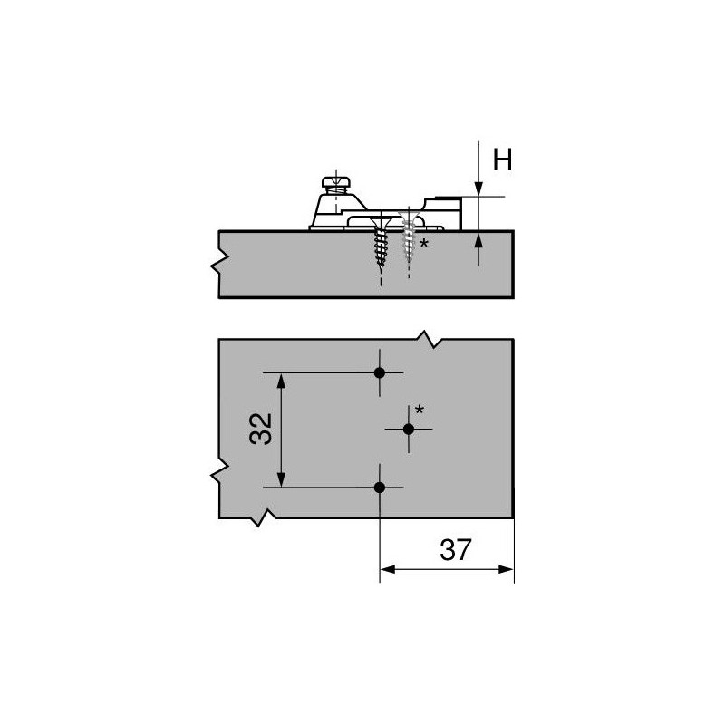 PROWADNIK B MODUL 193L6100 H-0