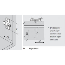 PROWADNIK B MODUL 193L6100 H-0