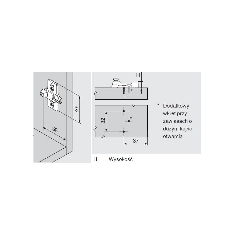 PROWADNIK B MODUL 193L6100 H-0