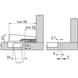 ZAWIAS B MODUL  RÓWNOLEGŁY       99M9550