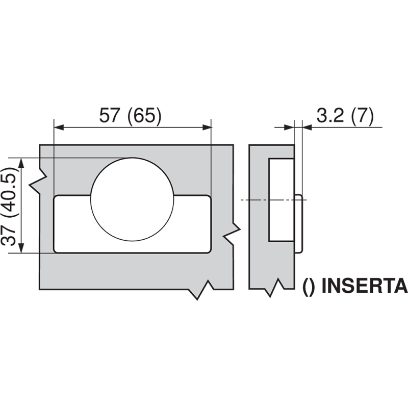 ZAWIAS B CLIPTOP  KĄTOWY  DN     71T9550