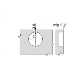 ZAWIAS B CLIP 100'   DW      71M2750