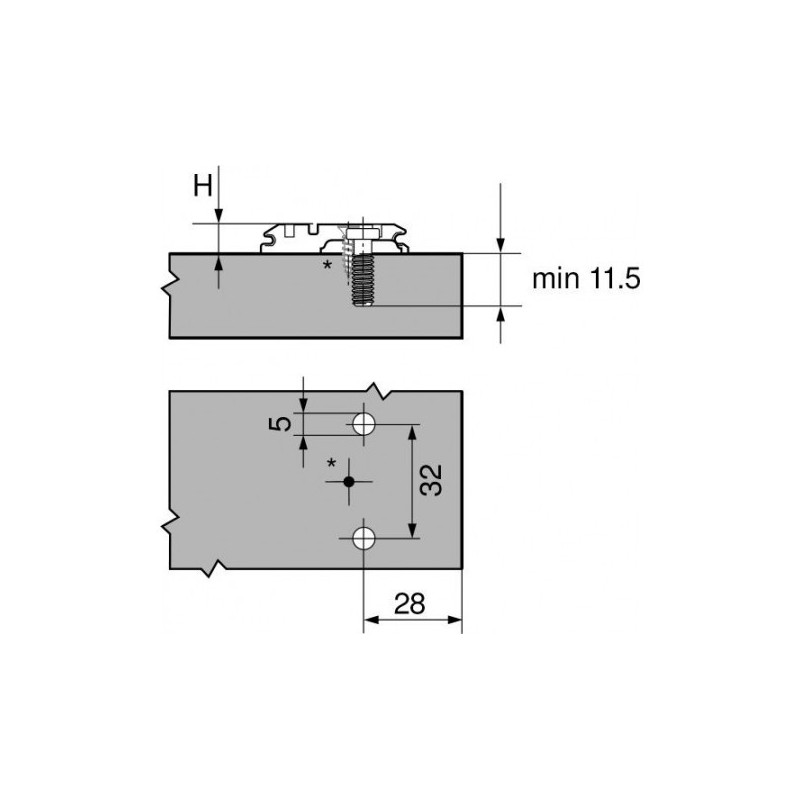 PROWADNIK B CLIP  173L8300  EUR PROWADNIK B CLIP  173L8300  EUR