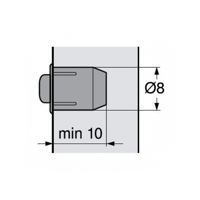 ODBOJNIK POD NAWIERT 993.706        BLUM