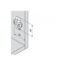 PROWADNIK B CLIP  174H7100E EXPAN. H-0 PROWADNIK B CLIP  174H7100E EXPAN. H-0