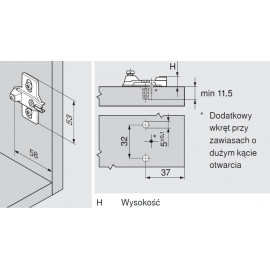 PROWADNIK B MODUL 194E6100 EXP