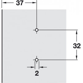 PROWADNIK H  DUOMATIC H-0     329.73.500/329.74.500