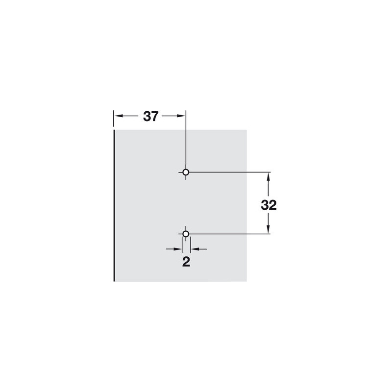 PROWADNIK H  DUOMATIC H-0     329.73.500/329.74.500