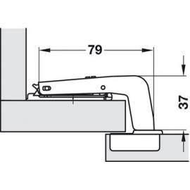 ZAWIAS H RÓWNOLEGŁY ODGIĘTY                329.35.600