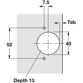 ZAWIAS H PROFIL FI-40 DN      329.05.605 / 329.05.660