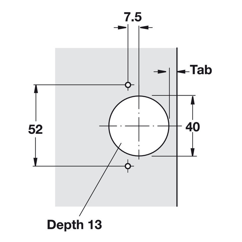 ZAWIAS H PROFIL FI-40 DN      329.05.605 / 329.05.660