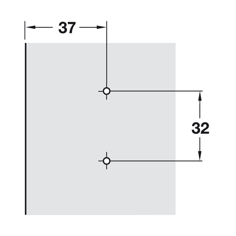 PROWADNIK H  METALLA  H-0     311.98.505 / 311.03.100