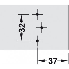 PROWADNIK H  METALLA  H-0     311.98.505 / 311.03.100