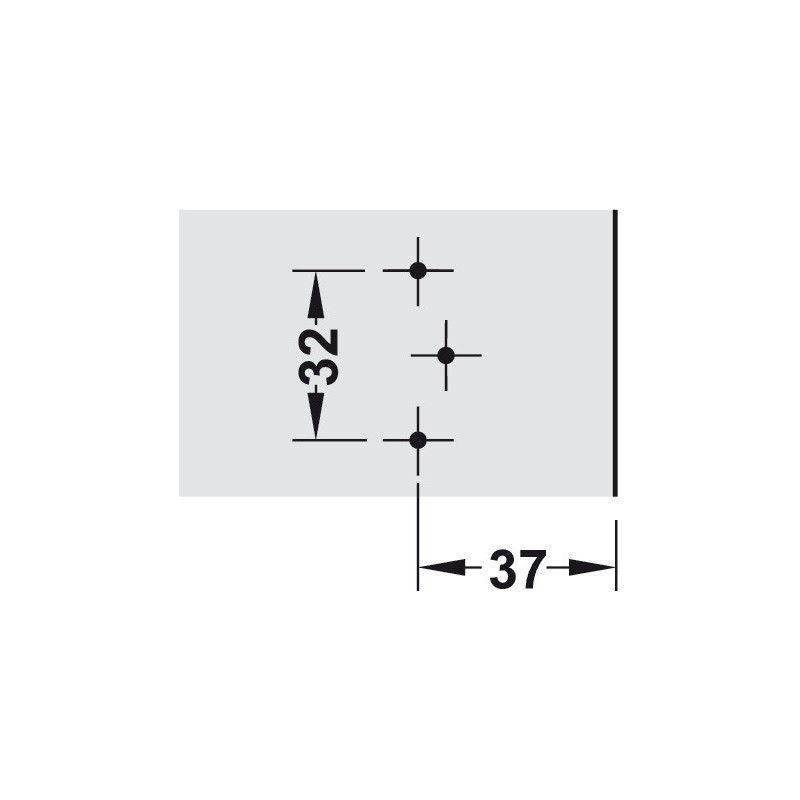 PROWADNIK H  METALLA  H-0     311.98.505 / 311.03.100