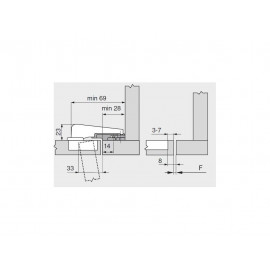 ZAWIAS B MODUL  RÓWNOLEGŁY+BLUM  99B9550
