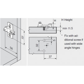 PROWADNIK B MODUL 193L8100 H-0 EURO