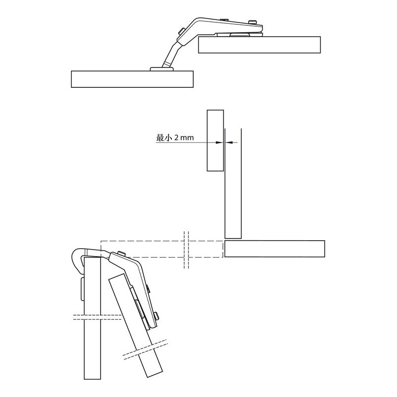 ZAWIAS HAFELE  UZUP 135'                 311.83.536