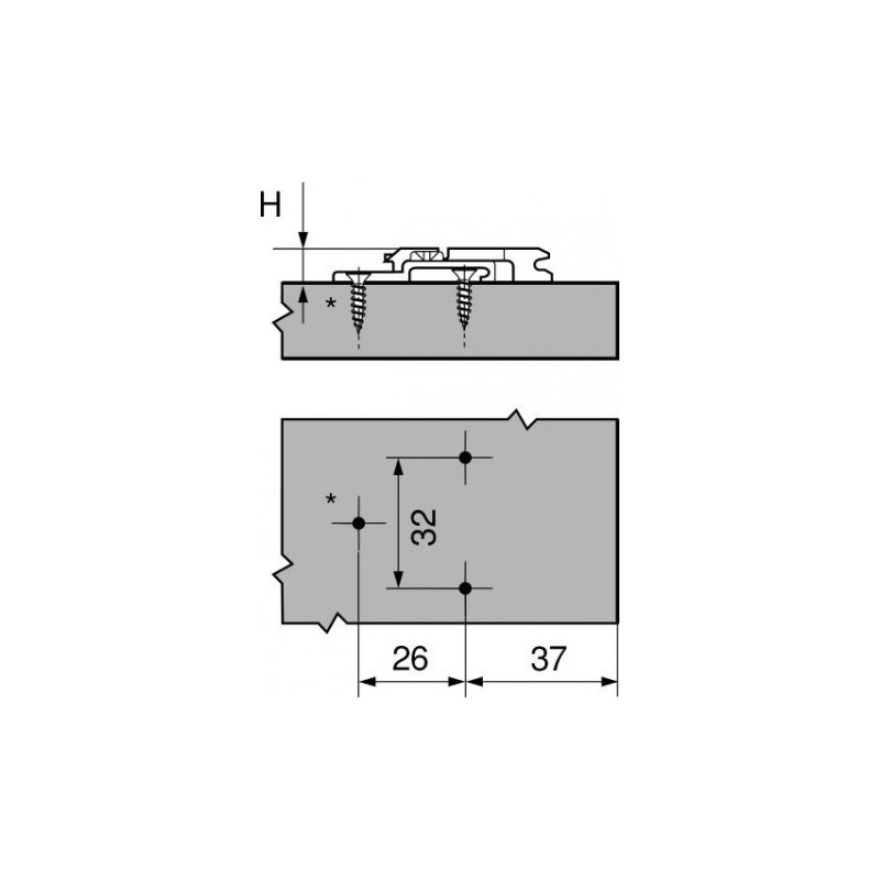 PROWADNIK B CLIP  175H7130         H-3
