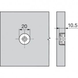 PROWADNIK B CLIP  175H7130         H-3