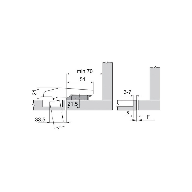 ZAWIAS B CLIPTOP+BLUM RÓWNOL         79B9550