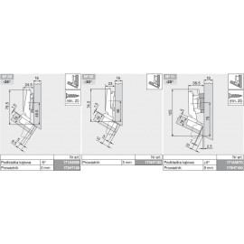 ZAWIAS B CLIPTOP+BLUM  -30'           79B3451