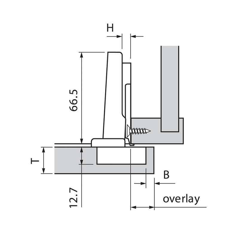 ZAWIAS B CLIPTOP  120  DN  INSERTA  BS    70T5590