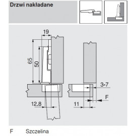 ZAWIAS B DO LODÓWKI       91K9550.21