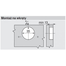 ZAWIAS B DO LODÓWKI       91K9550.21