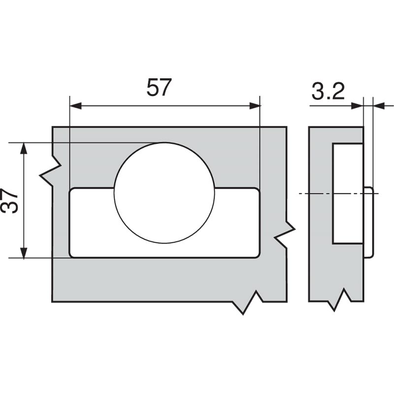 ZAWIAS B MODUL  100'  DN  EXPAN  91M258E