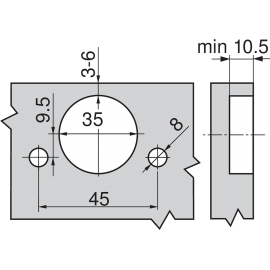 ZAWIAS B MODUL  100'  DN  EXPAN  91M258E
