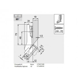 ZAWIAS B CLIPTOP+BLUM  +45'II       79B3558
