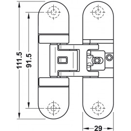 ZAWIAS H BEZPRZYLG 40 UNIWER/KUBICA  927.91.554*