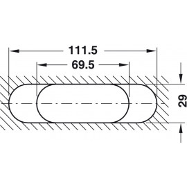 ZAWIAS H BEZPRZYLG 40 UNIWER/KUBICA  927.91.554*