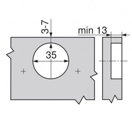 ZAWIAS B CLIPTOP TIPON  110'   DN      70T3550