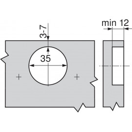 ZAWIAS B CLIPTOP TIPON PROF. DN  70T9550