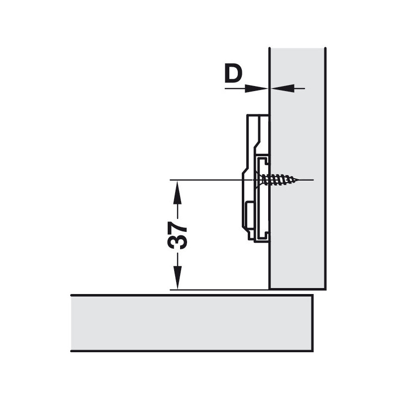 PROWADNIK H  METALLA CLIP   H-0           311.70.610