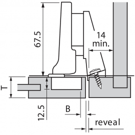 ZAWIAS B CLIPTOP  MINI 94'fi-26  DW   71T0750
