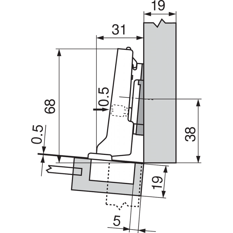 ZAWIAS B CLIPTOP  MINI 94'fi-26  DW   71T0750